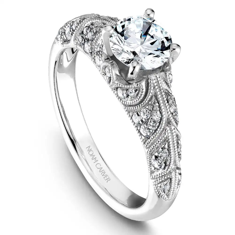 Noam Carver Semi Mount Engagement Ring