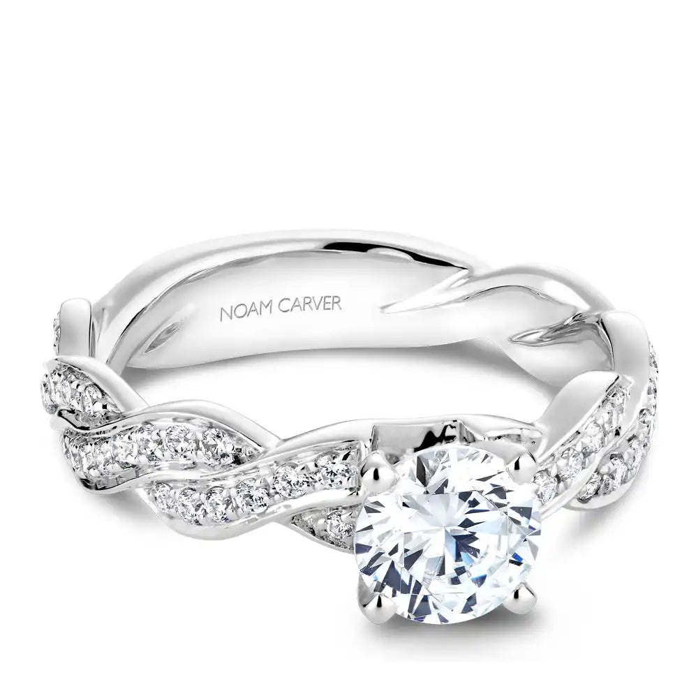 Noam Carver Semi Mount Engagement Ring