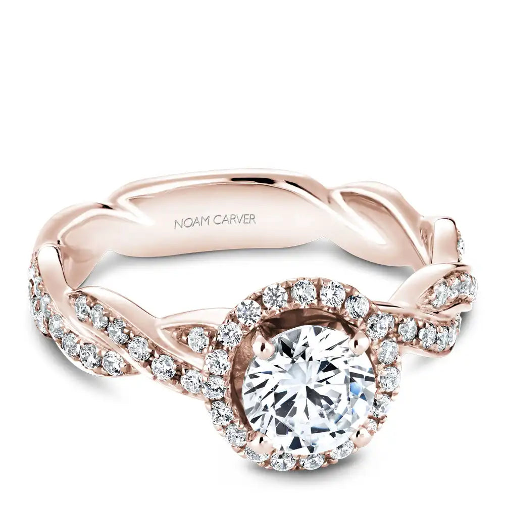 Noam Carver Semi Mount Engagement Ring