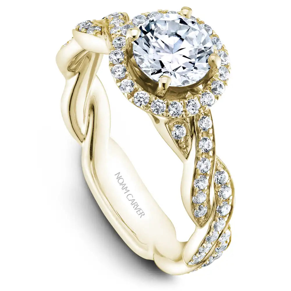 Noam Carver Semi Mount Engagement Ring
