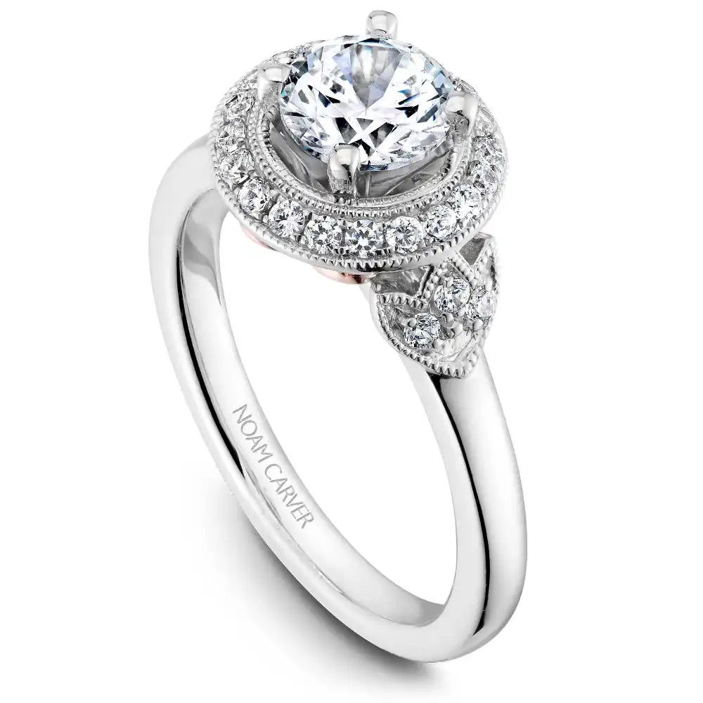 Noam Carver Semi Mount Engagement Ring