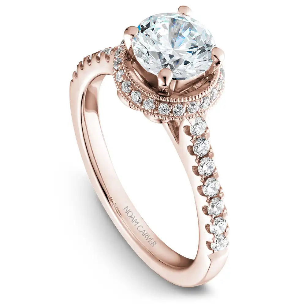 Noam Carver Semi Mount Engagement Ring