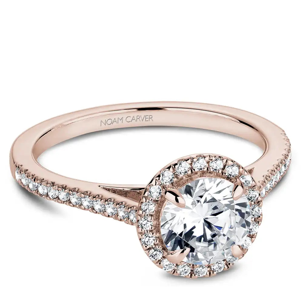 Noam Carver Semi Mount Engagement Ring