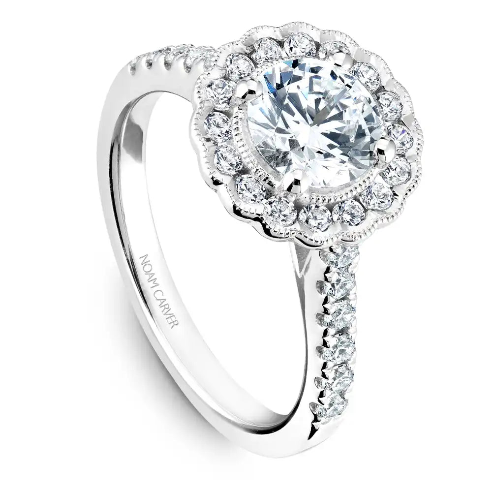Noam Carver Semi Mount Engagement Ring