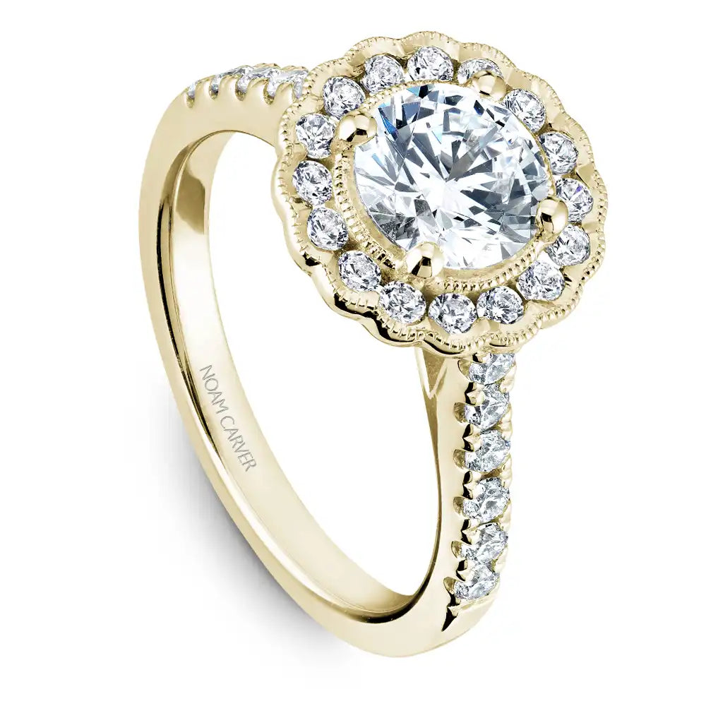 Noam Carver Semi Mount Engagement Ring