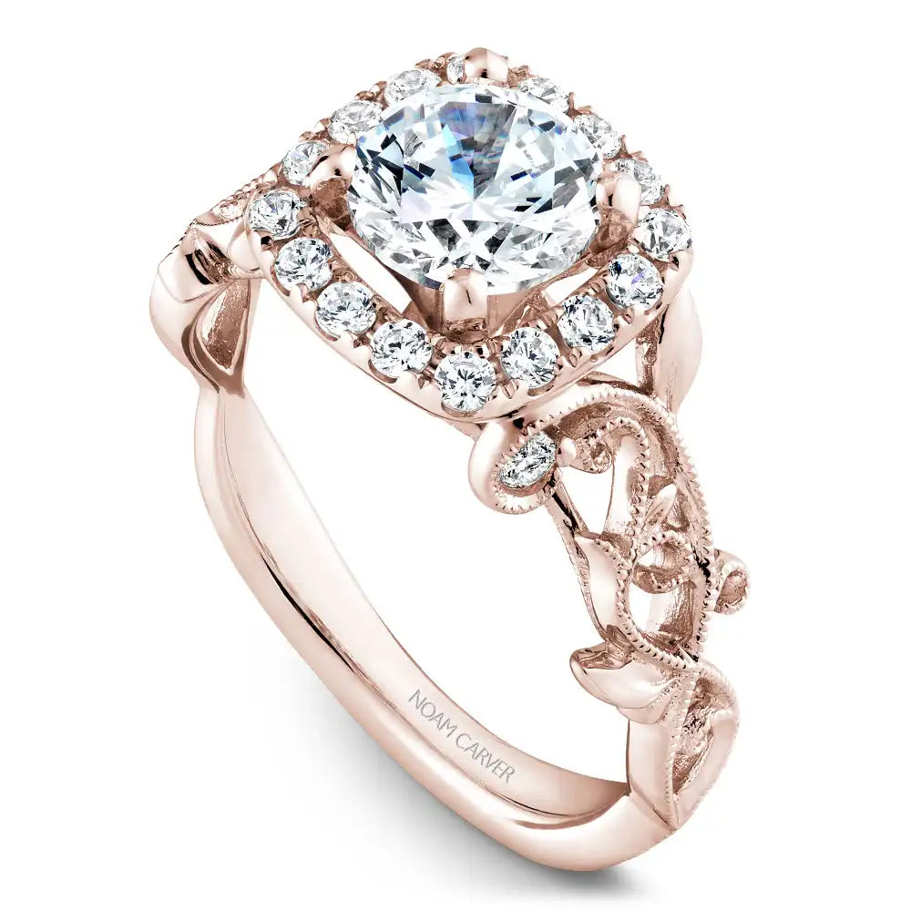 Noam Carver Semi Mount Engagement Ring
