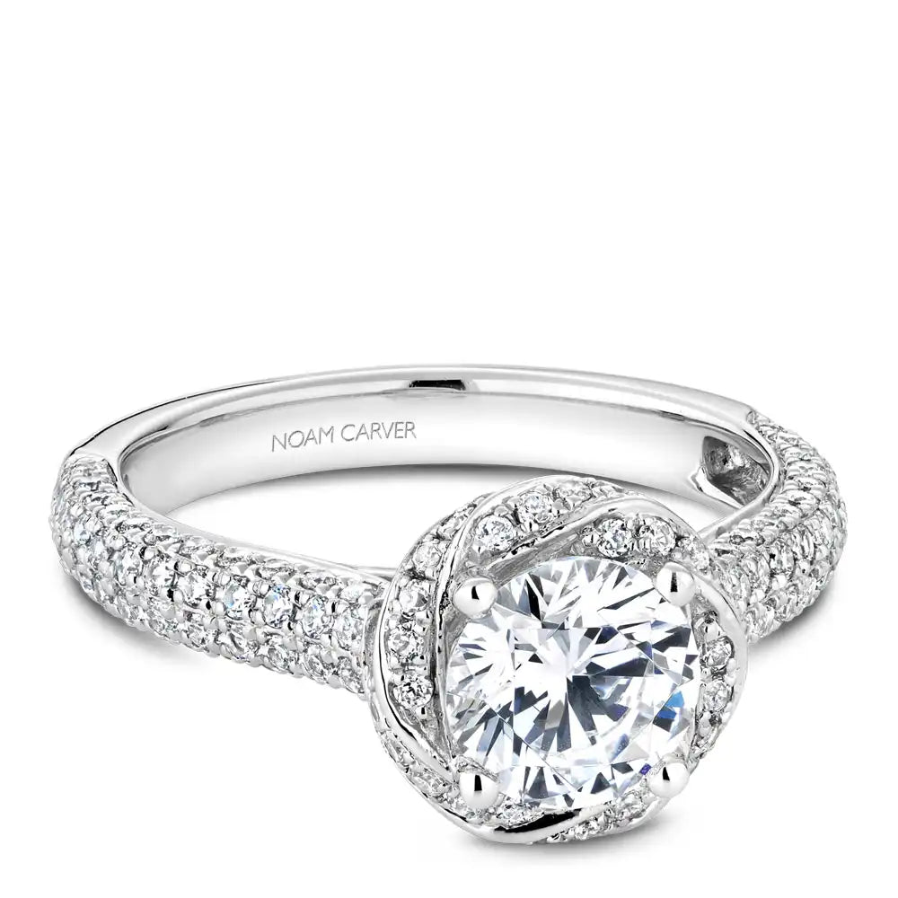 Noam Carver Semi Mount Engagement Ring