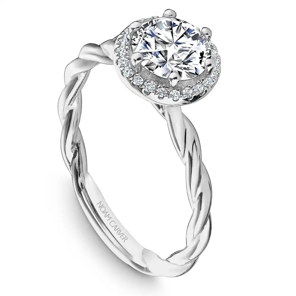 Noam Carver Semi Mount Engagement Ring