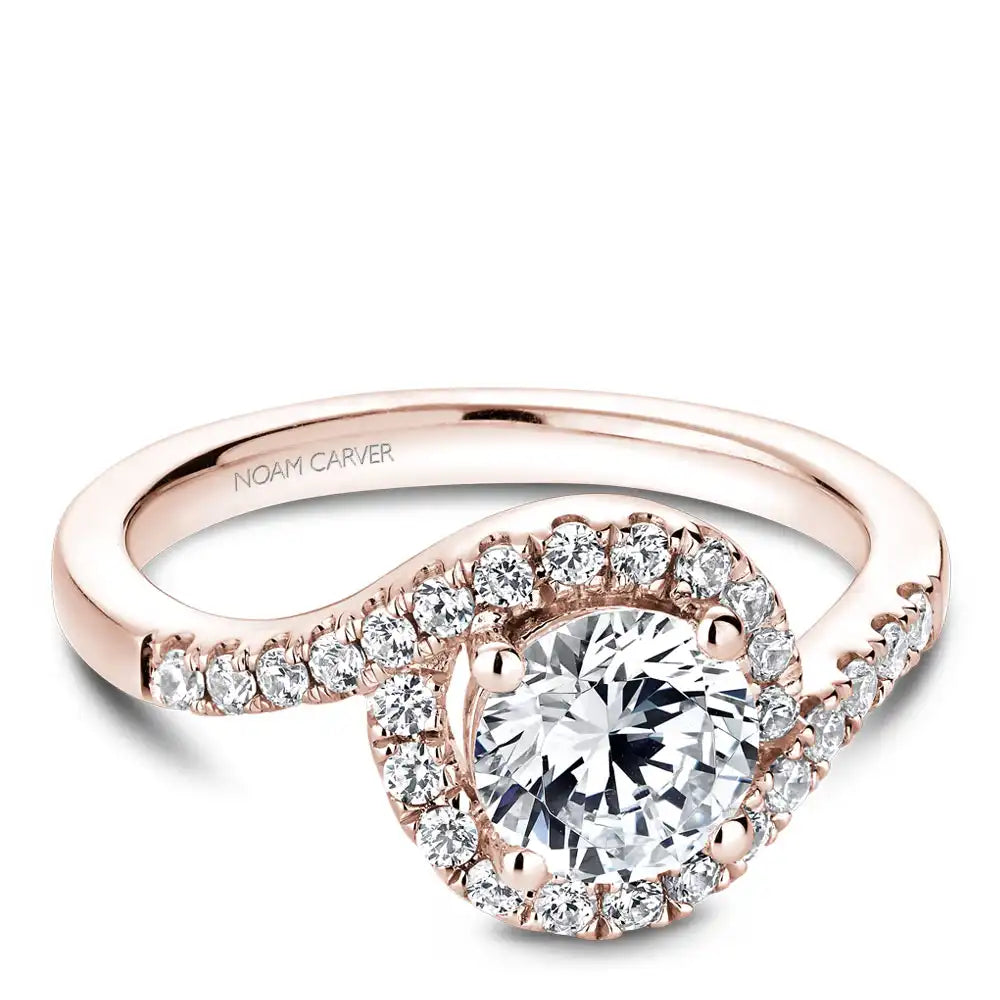 Noam Carver Semi Mount Engagement Ring