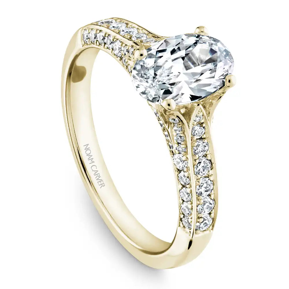 Noam Carver Semi Mount Engagement Ring