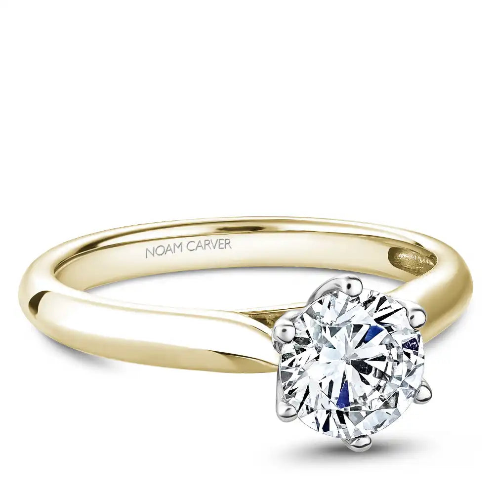 Noam Carver Semi Mount Engagement Ring