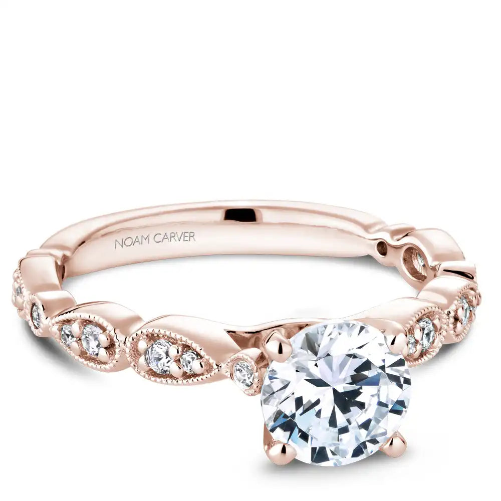 Noam Carver Semi Mount Engagement Ring