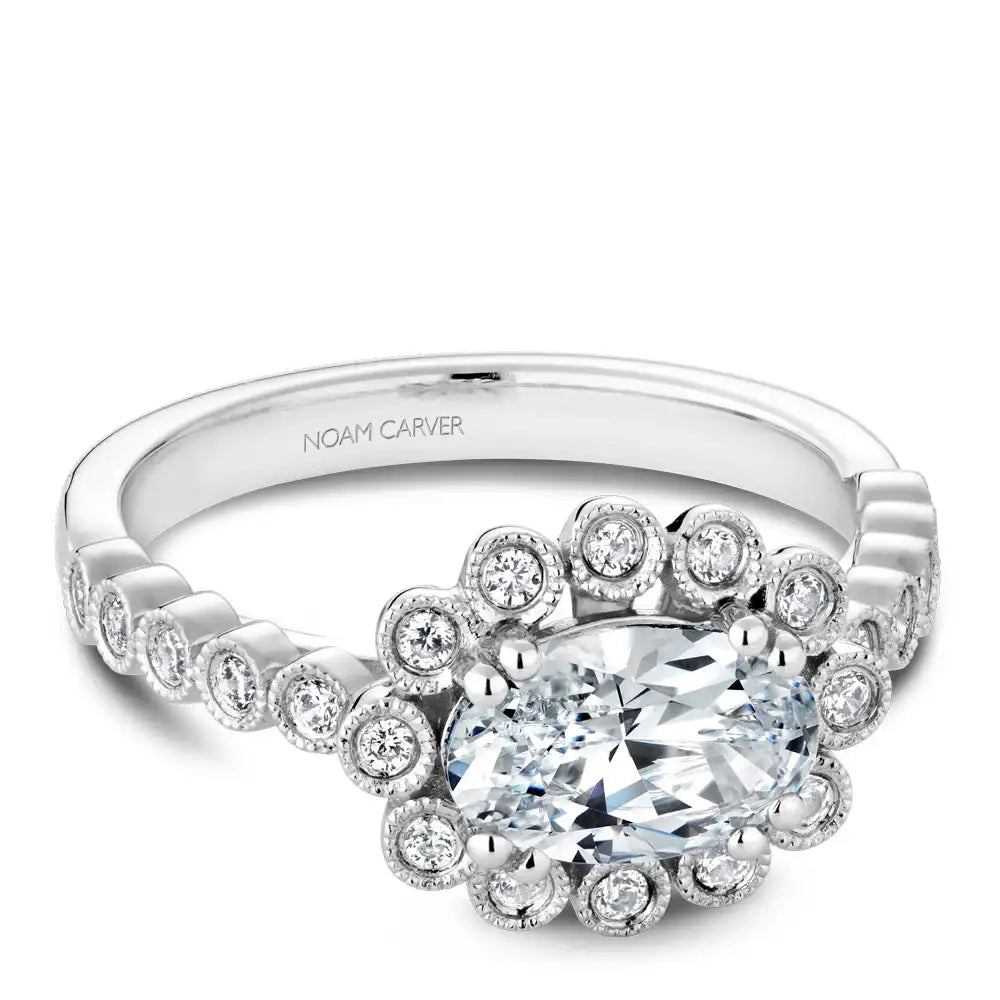 Noam Carver Semi Mount Engagement Ring