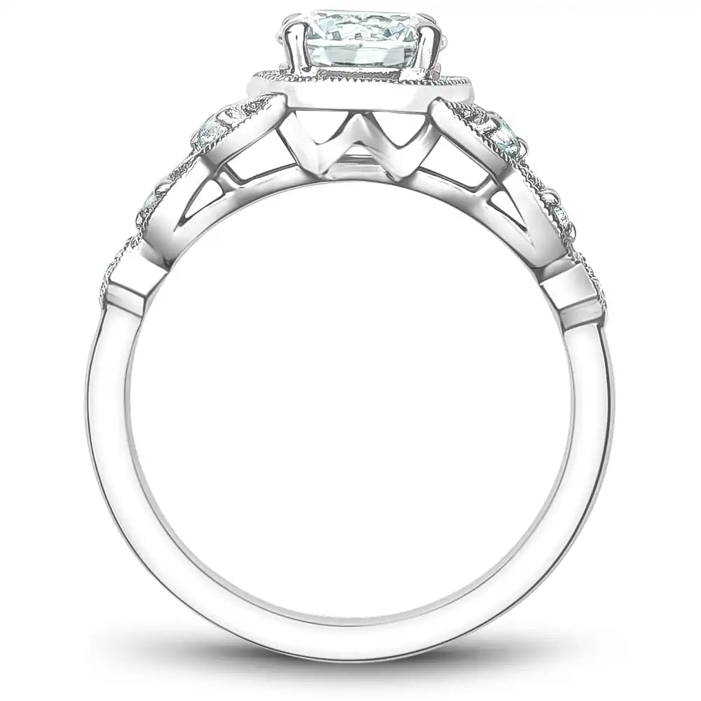 Noam Carver Semi Mount Engagement Ring
