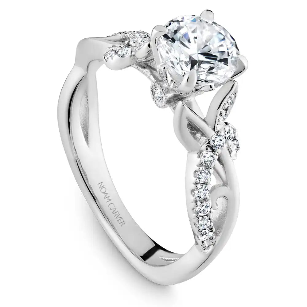 Noam Carver Semi Mount Engagement Ring