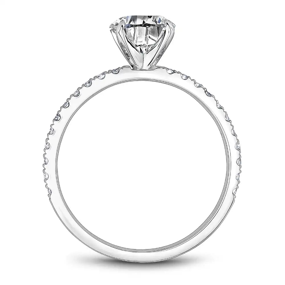 Noam Carver Semi Mount Engagement Ring