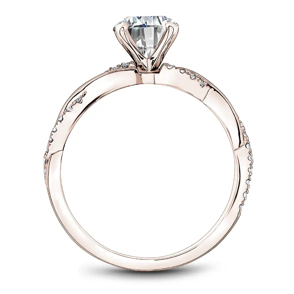 Noam Carver Semi Mount Engagement Ring