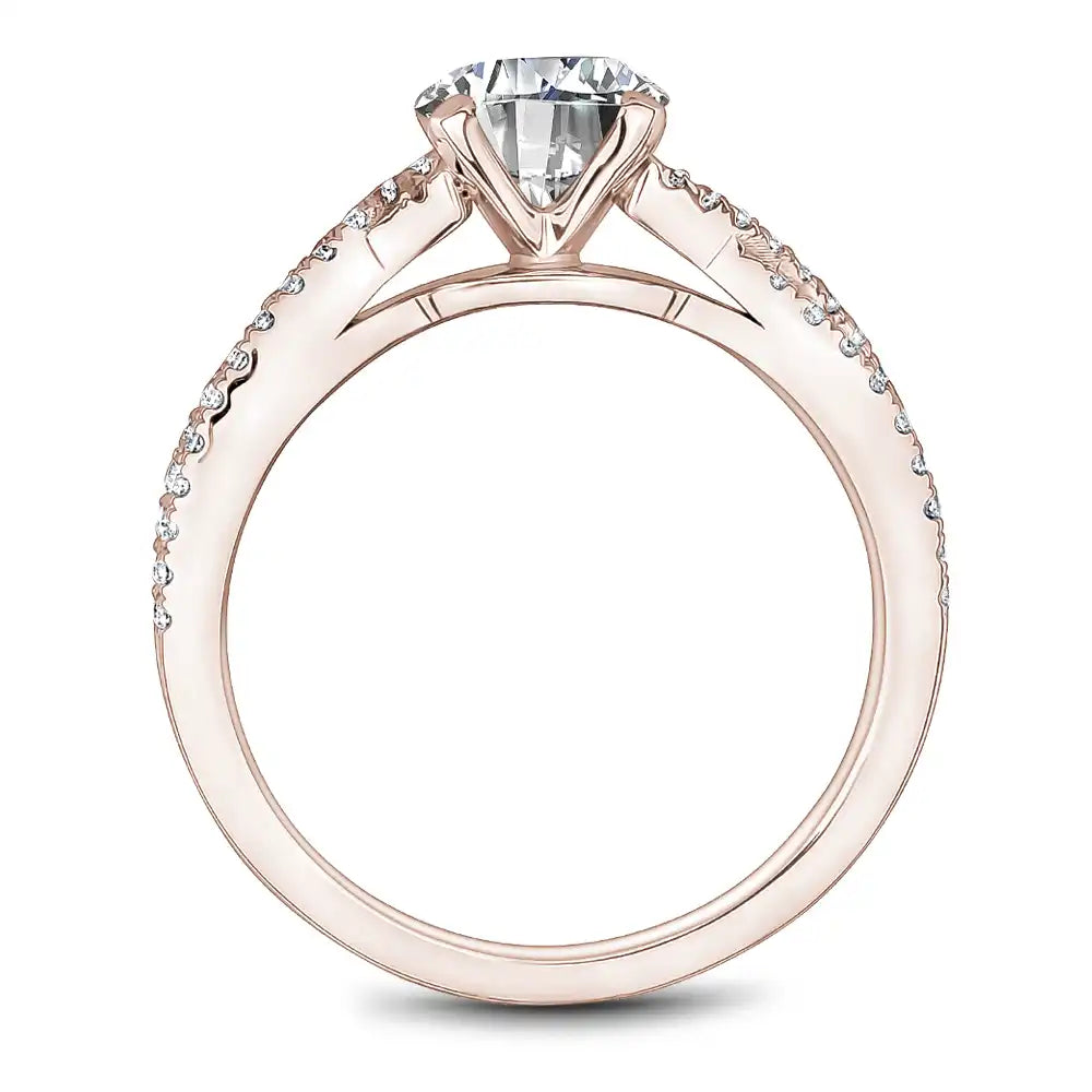 Noam Carver Semi Mount Engagement Ring