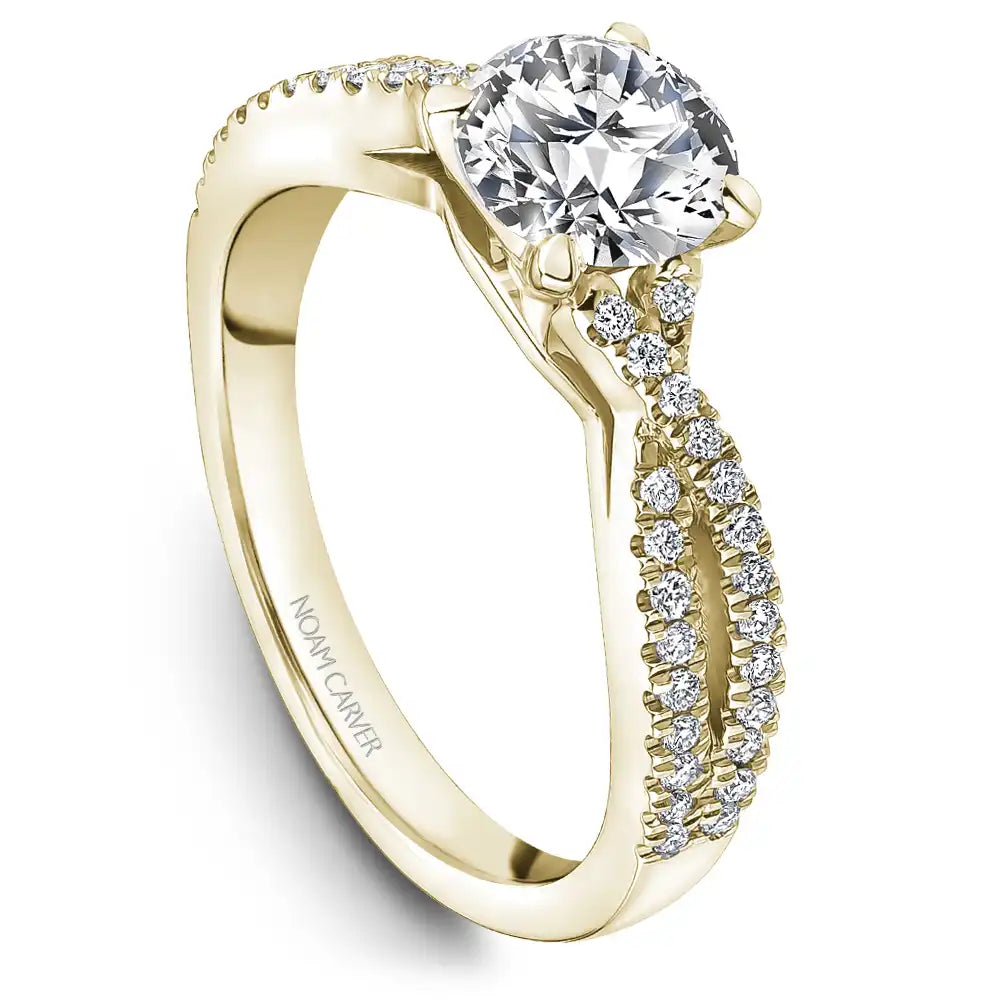 Noam Carver Semi Mount Engagement Ring