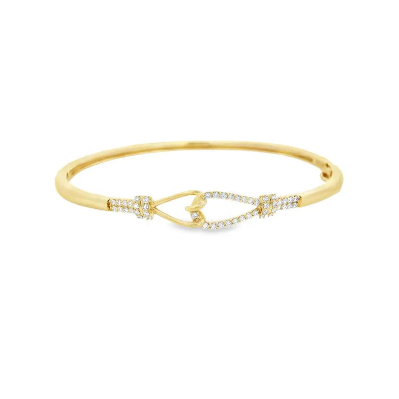 Elegant Gold Diamond Bracelet