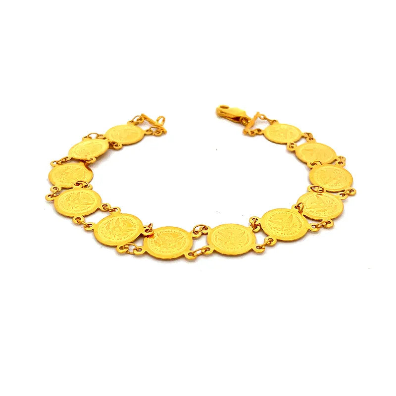 22K Gold Bracelet Size - 8 inch