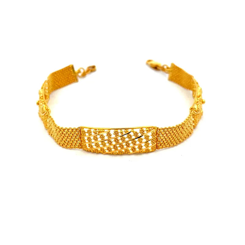 22K Gold Bracelet Size - 7 inch