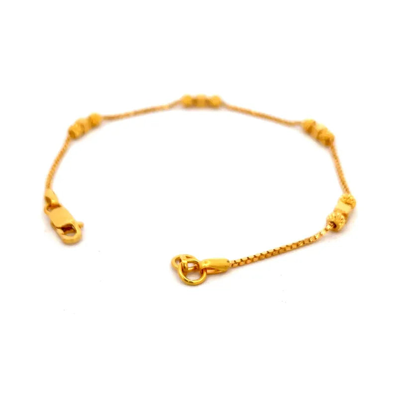 Beautiful 22K Yellow Gold Bracelet for Timeless Elegance and Everyday Sophistication