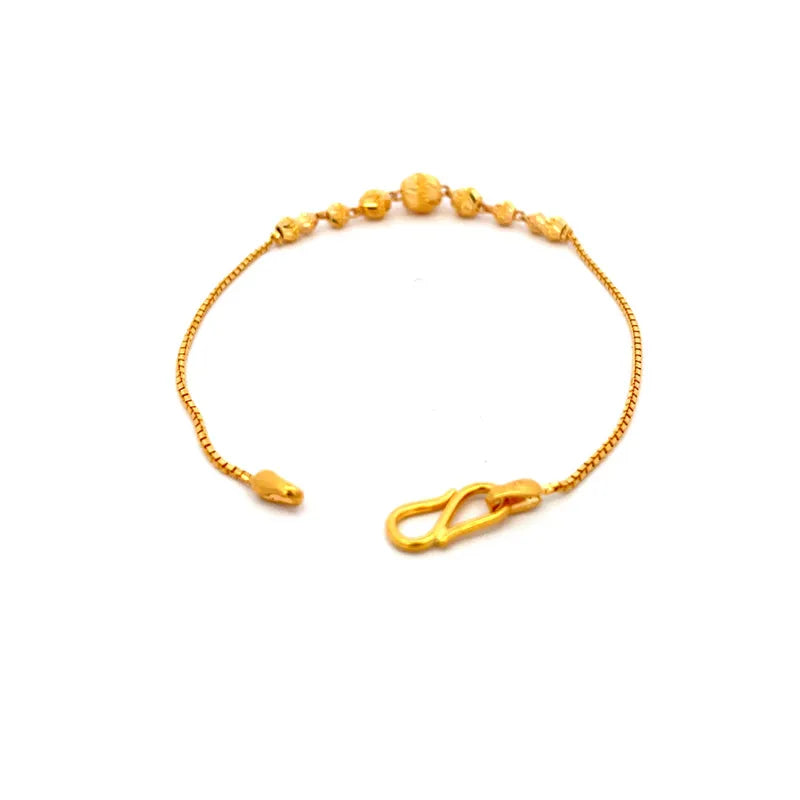 22K Gold Bracelet Size - 7 inch