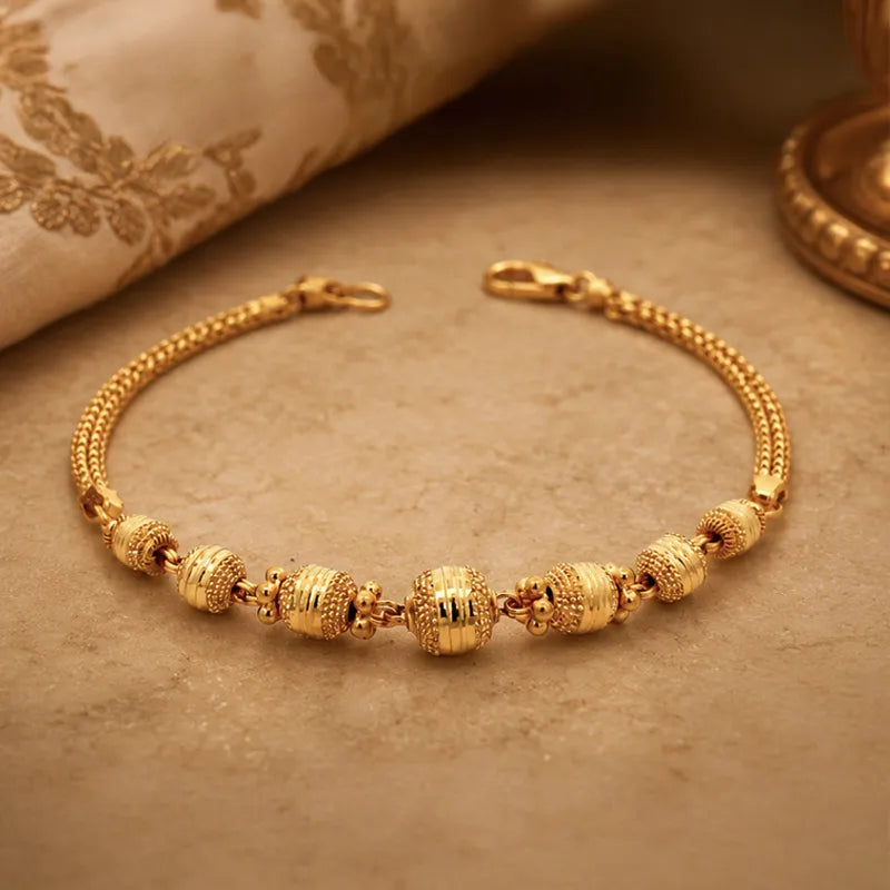 Elegant 22K yellow gold bracelet a timeless and classic jewelry piece