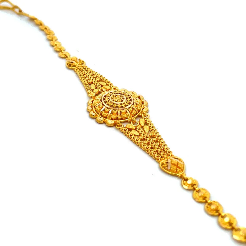 22K Gold Bracelet Size - 8 inch