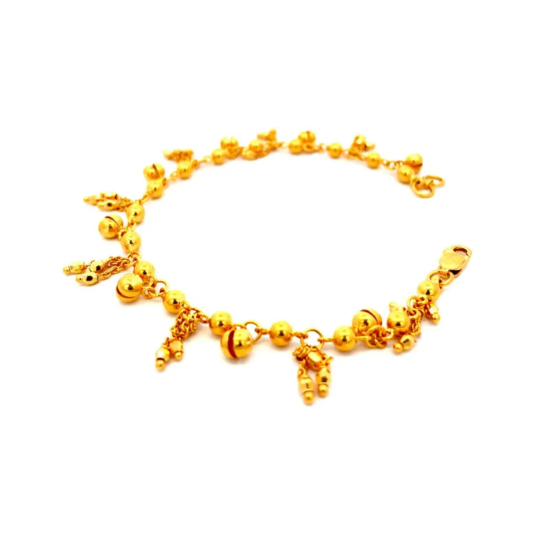 22K Gold Bracelet Size - 7.5 inch