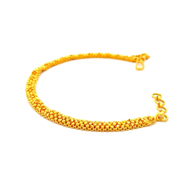 22K Gold Bracelet Size - 8 inch