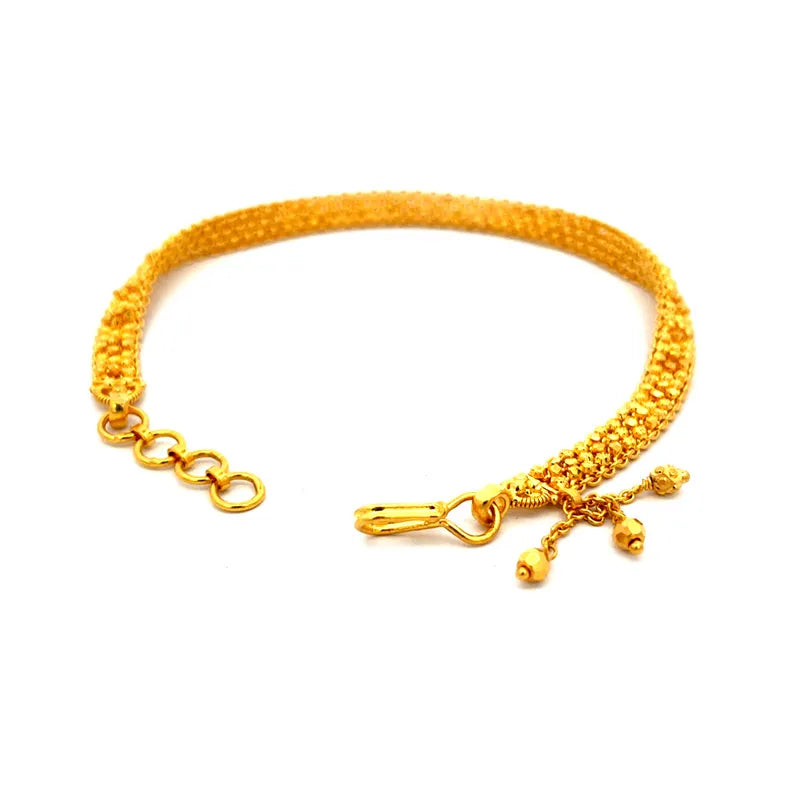 22K Gold Bracelet Size - 8 inch