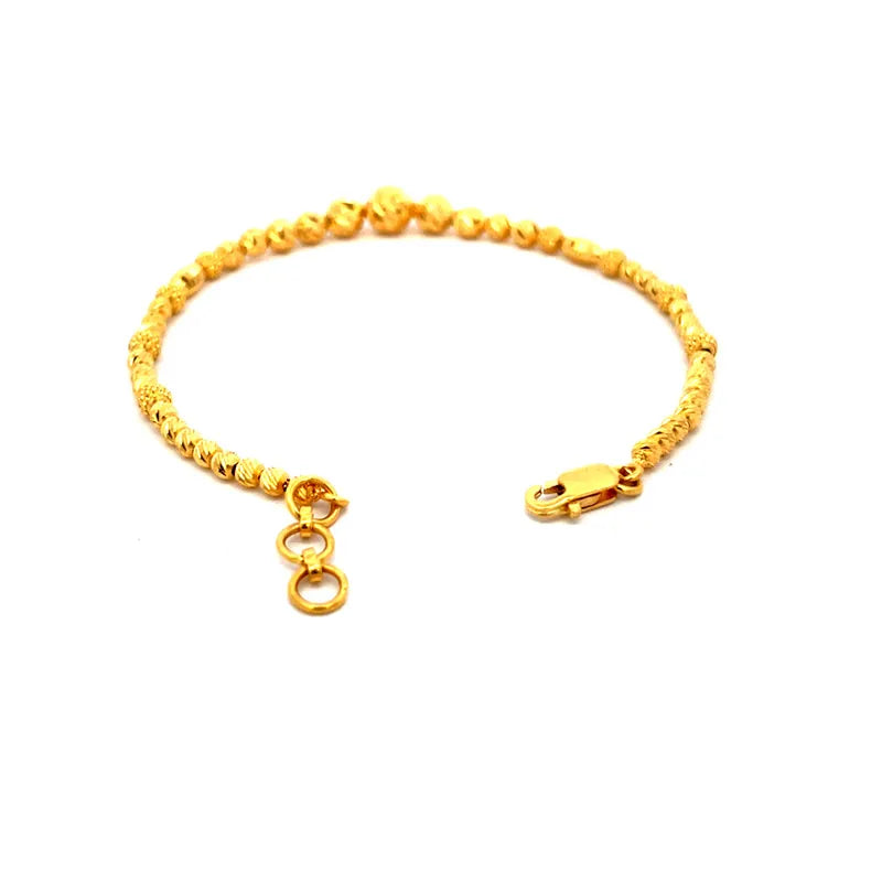 22K Gold Bracelet Size - 7 inch