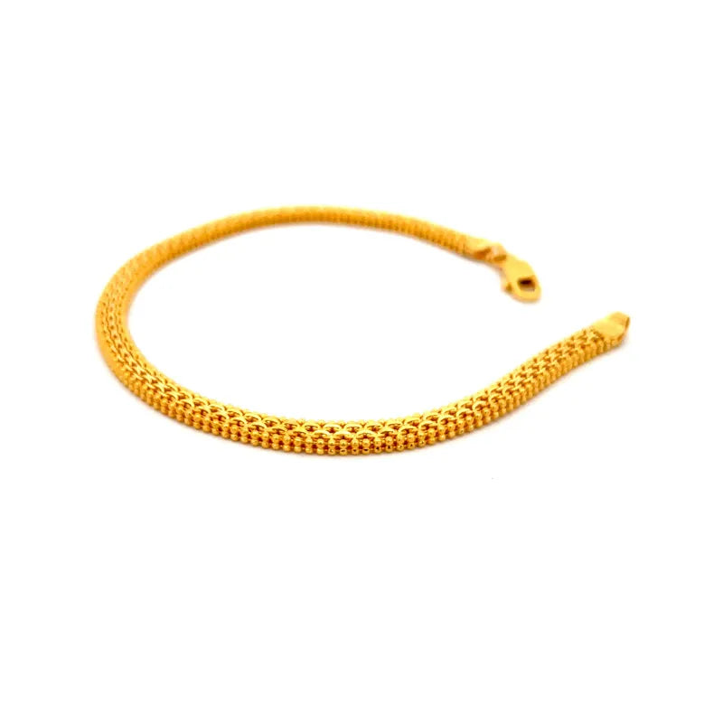 22K Gold Bracelet Size - 7.5 inch