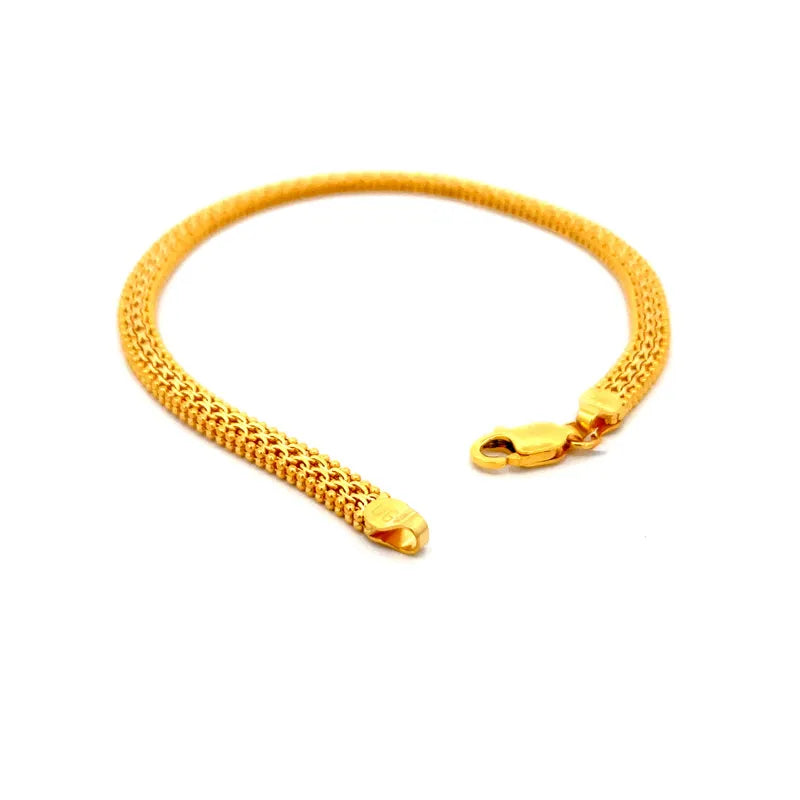 22K Gold Bracelet Size - 7.5 inch