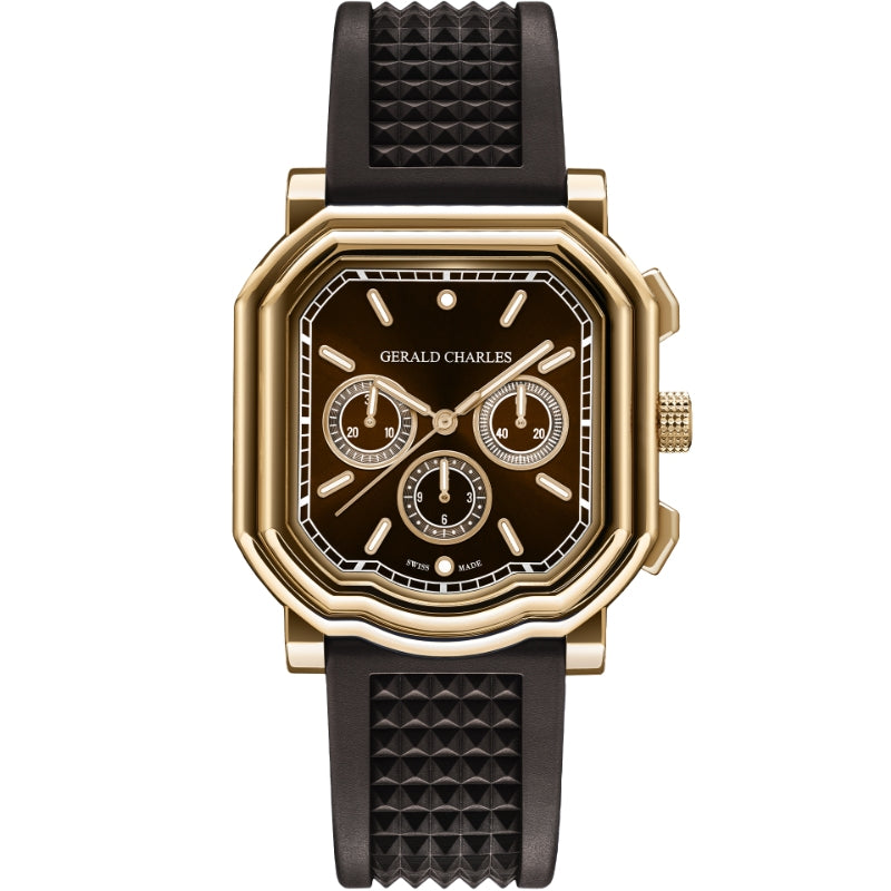 Maestro 3.0 Chronograph in Rose Gold and Chocolate Brown