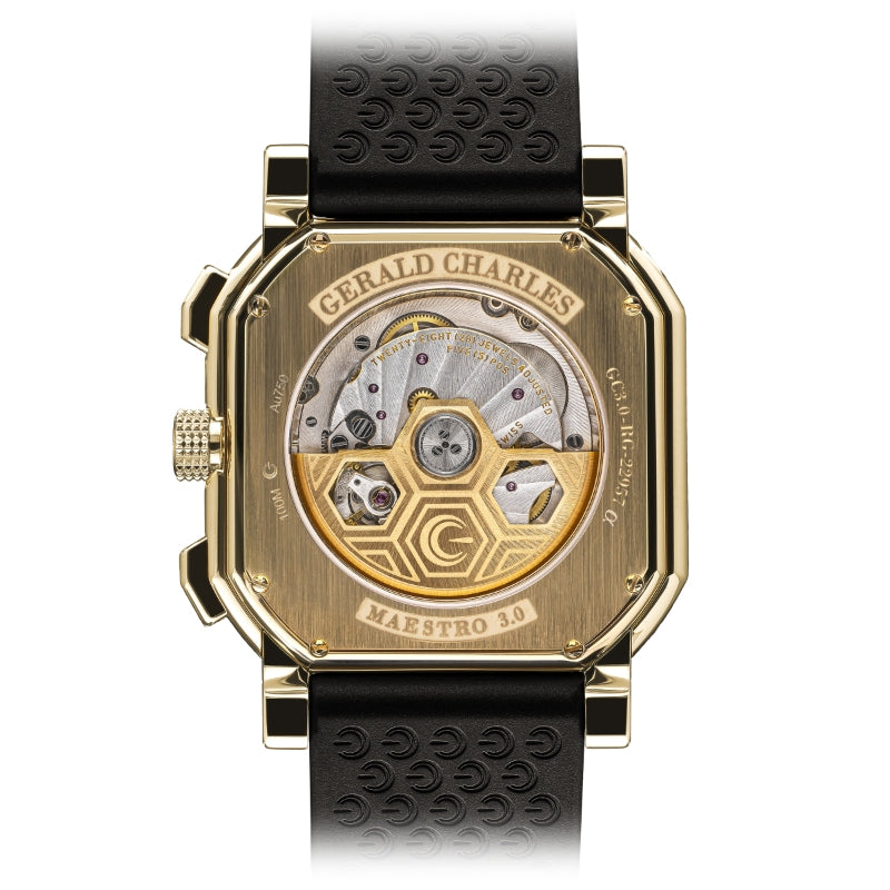 Maestro 3.0 Chronograph in Rose Gold and Chocolate Brown
