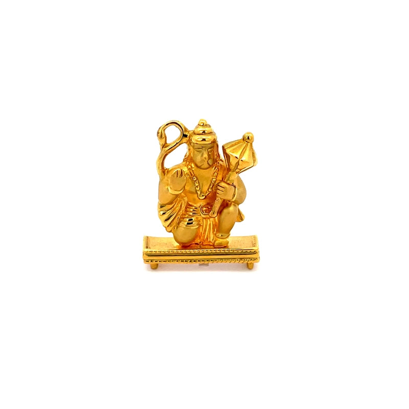 Lord Hanuman Gold Statue | Spiritual Puja Vastu