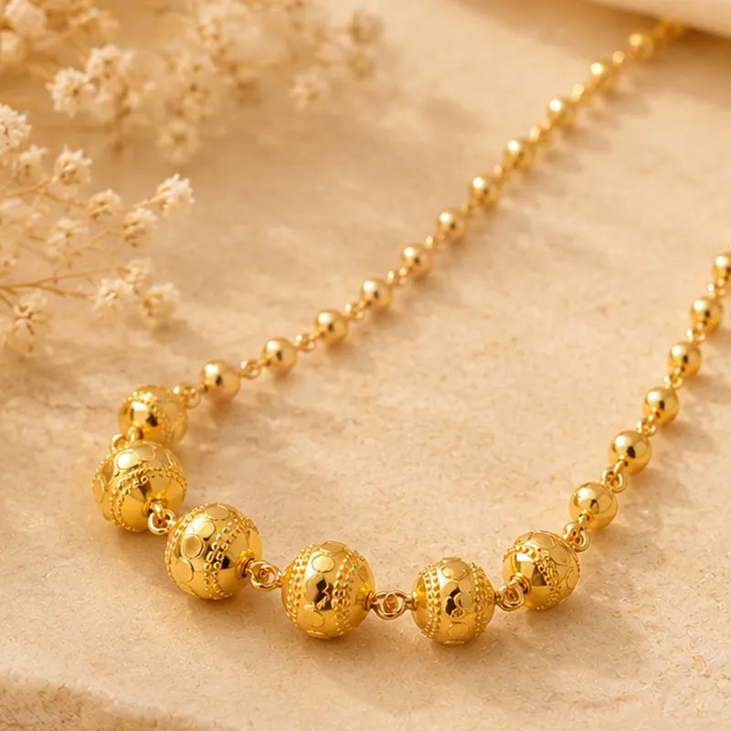 Beautiful 22K yellow gold fancy chain, elegant and versatile for everyday wear