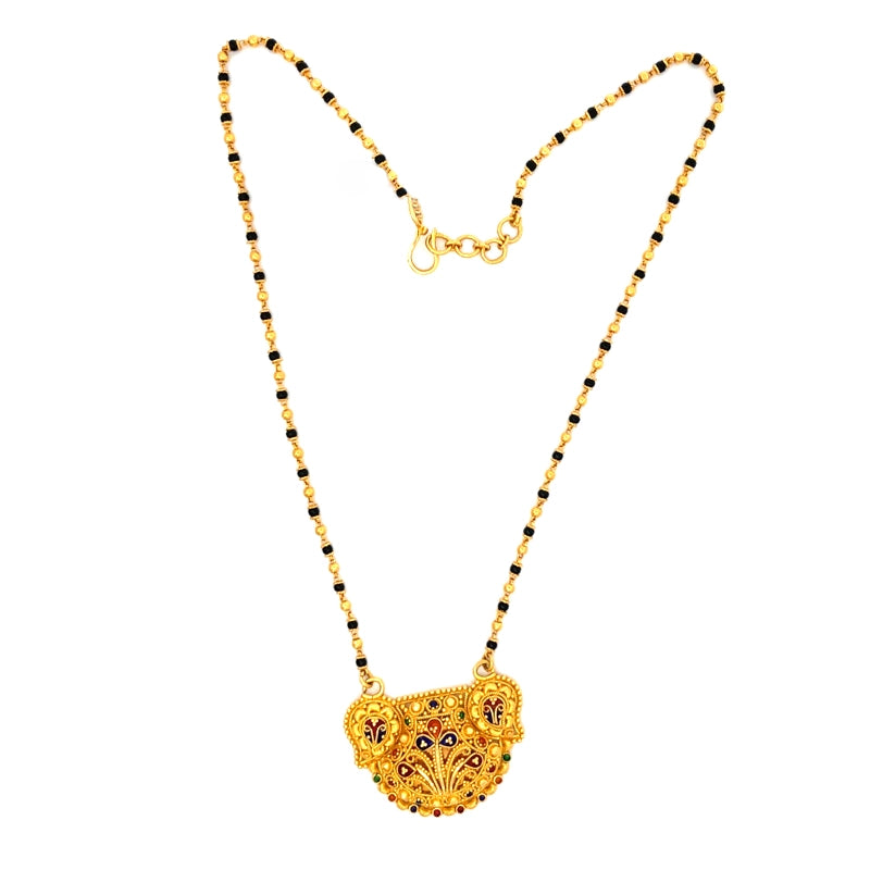 22K Yellow Gold Mangalsutra