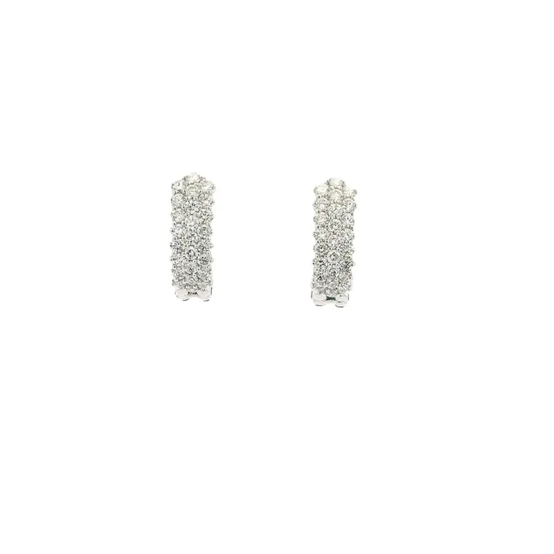 Elegant White Gold Diamond Set