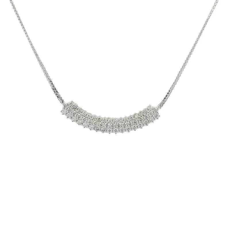 Elegant White Gold Diamond Set