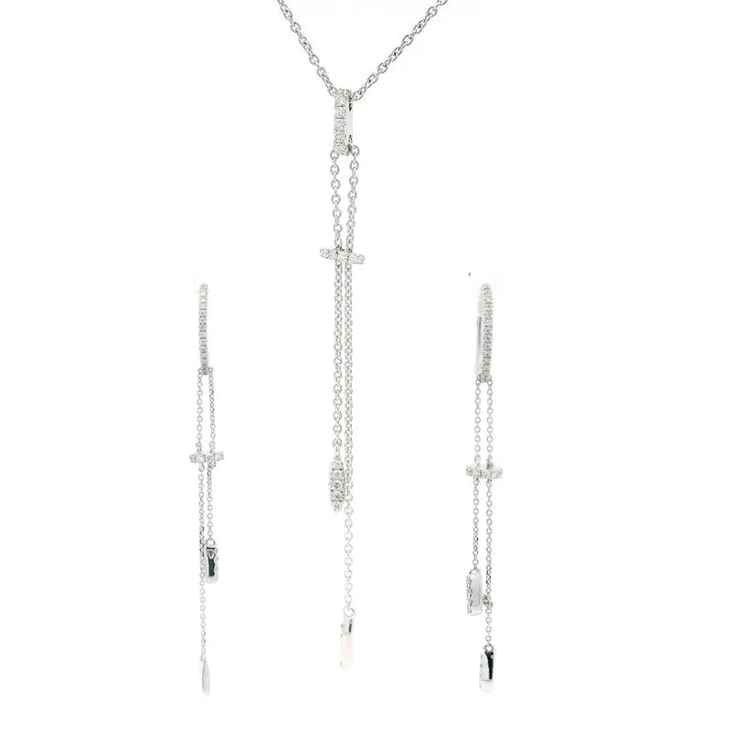 Elegant Pendant Necklace Set