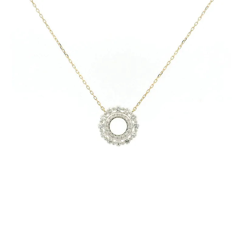 Simple Daily Wear Must-have Diamond Pendant Necklace