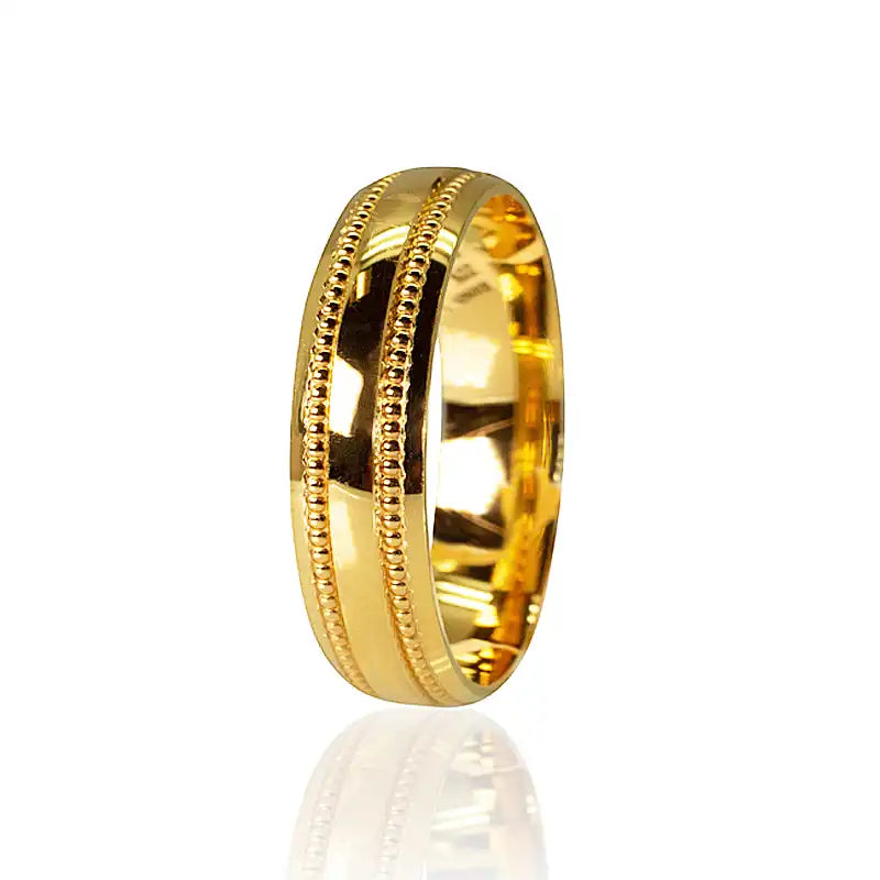 Classic Wedding Band 22K Yellow Gold 3mm