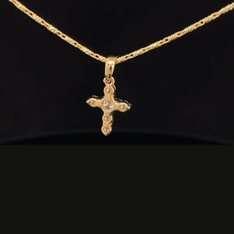 Golden Cross Pendant