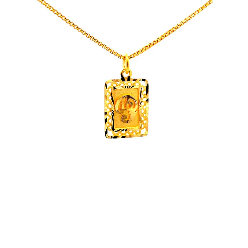 Om pendant in 22K Gold