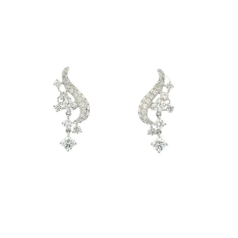 Beautiful Swirl design Pendant Set