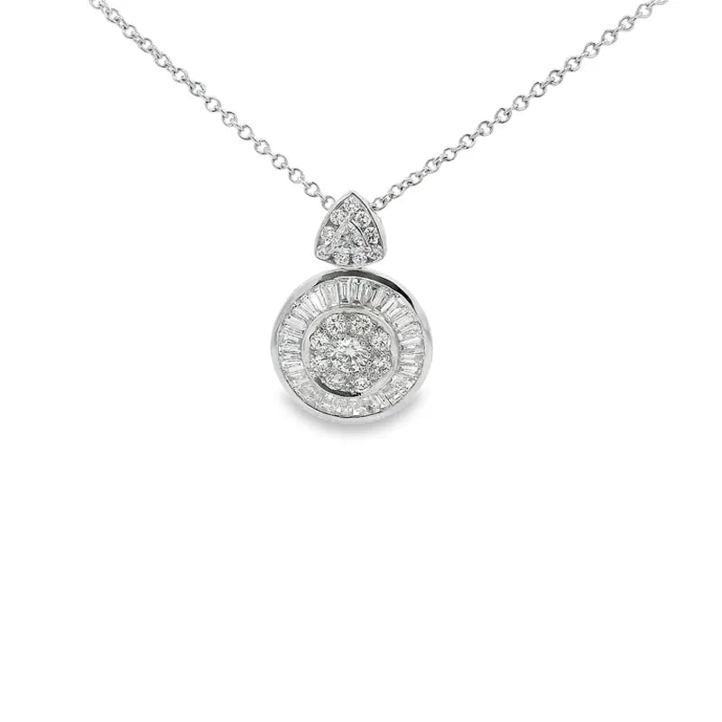 18K Gold Pendant Set
